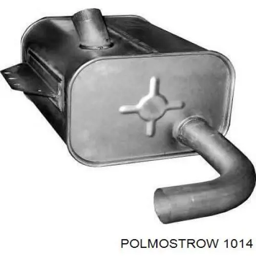 1014 Polmostrow Зовнішній наконечник рульової тяги