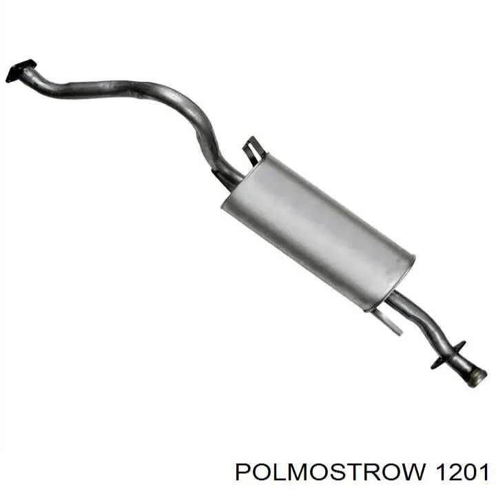 1201 Polmostrow глушник, задня частина