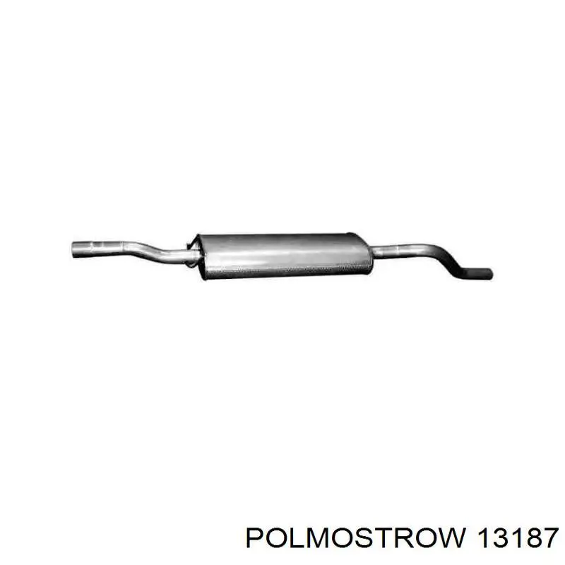 13187 Polmostrow глушник, центральна частина