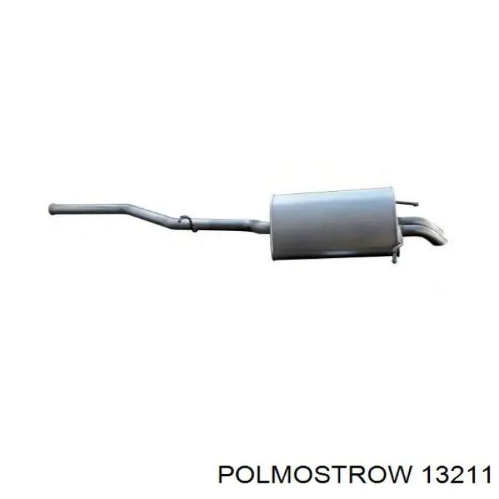 13211 Polmostrow Глушник, задня частина