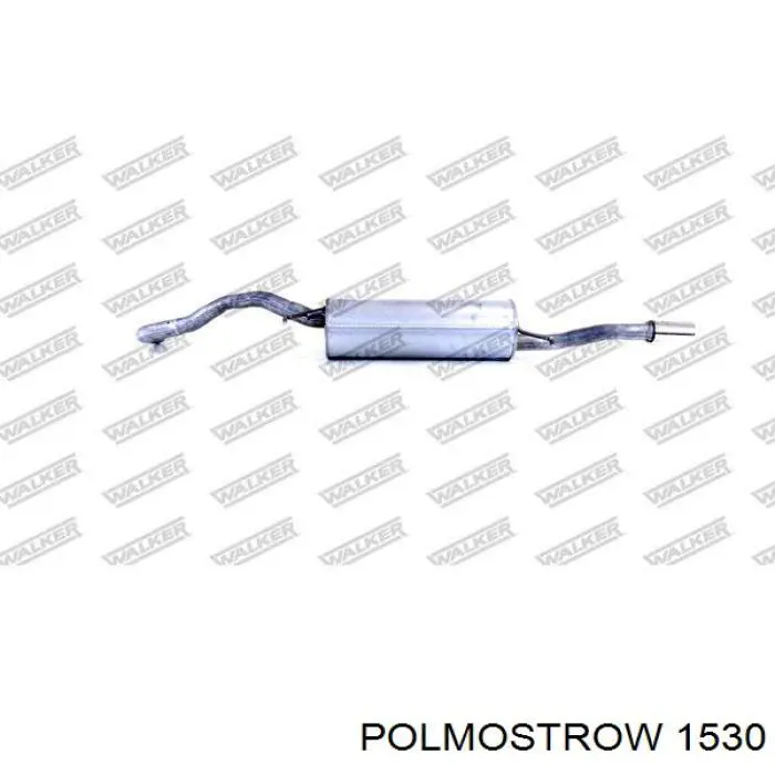 Вихлопна труба Polmostrow 1530 ціна, від 50.68 USD