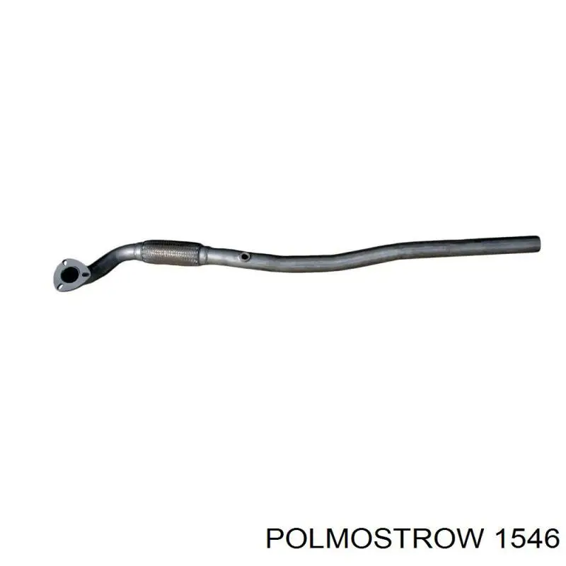 1546 Polmostrow труба приймальна (штани глушника, передня)