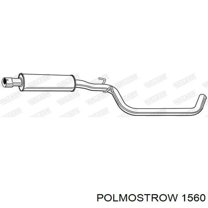 Глушник Polmostrow 1560 ціна, від 59.89 USD