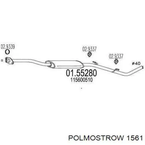 Купити 1561 Polmostrow Вихлоп