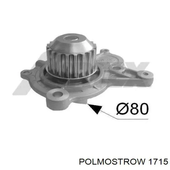Купити 1715 Polmostrow Вихлоп