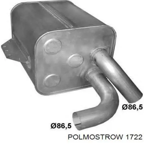Купити 1722 Polmostrow Вихлоп