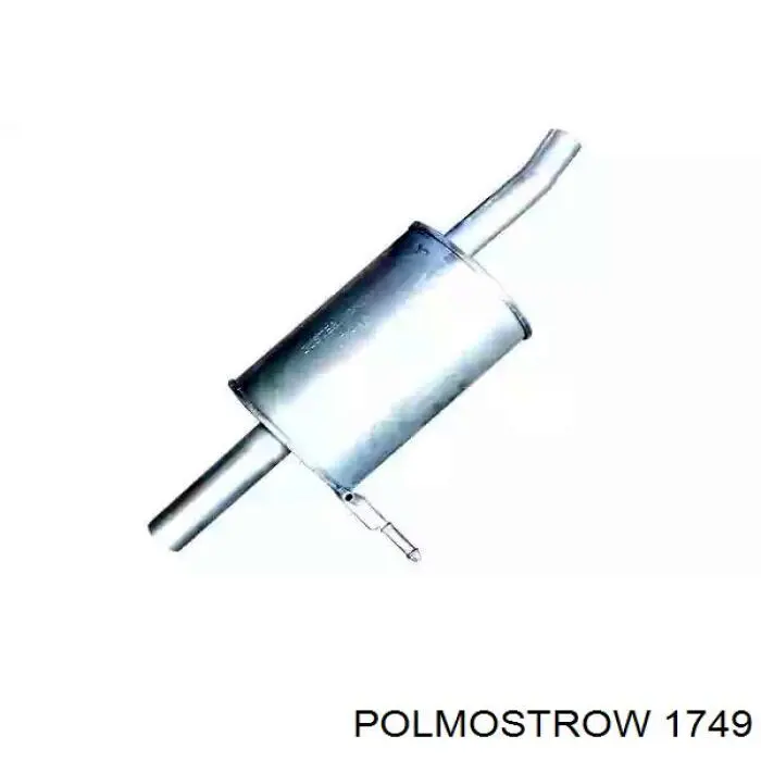 Вихлопна труба Polmostrow 1749 ціна, від 41.14 USD