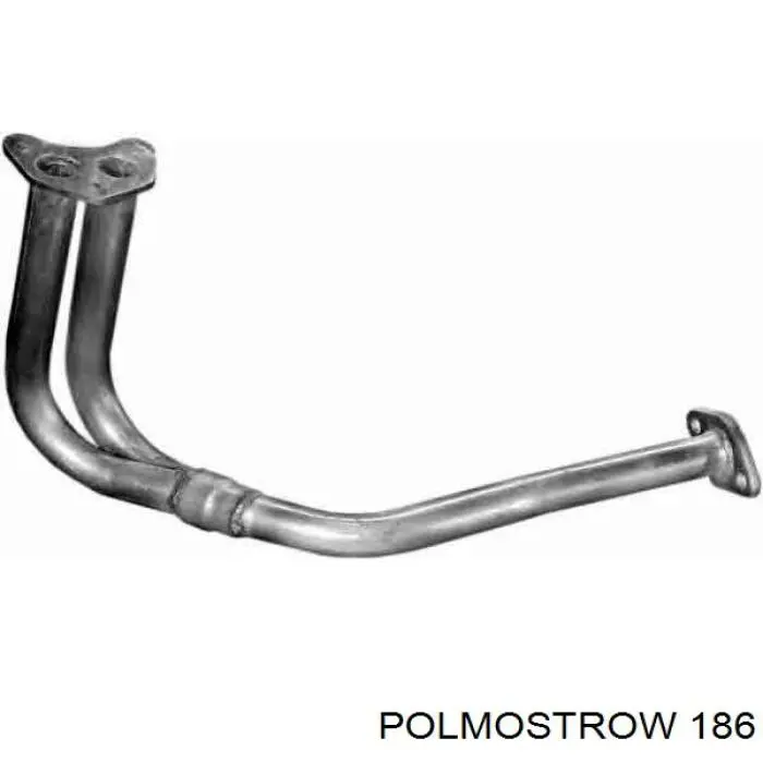 186 Polmostrow Глушник, задня частина