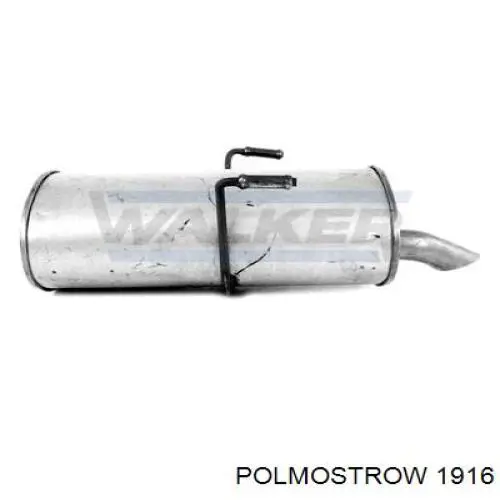 Глушник, задня частина 1916 Polmostrow