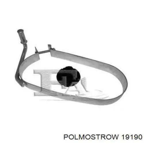 Вихлопна труба Polmostrow 19190 ціна, від 59.74 USD