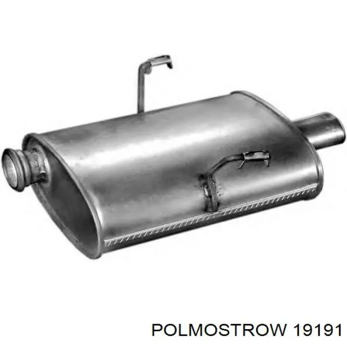 Глушник, задня частина 19191 Polmostrow