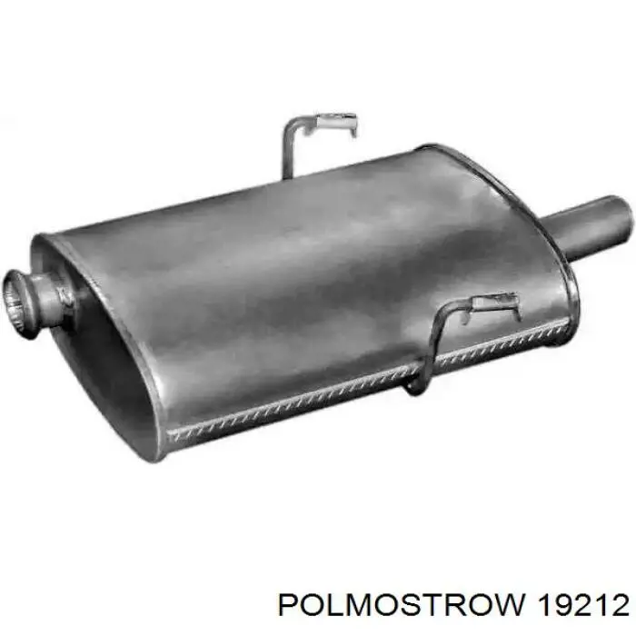 Вихлопна труба Polmostrow 19212 ціна, від 81.54 USD