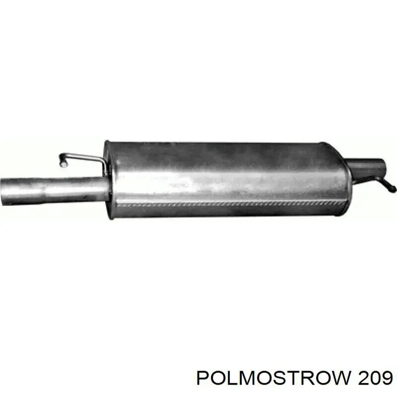 Глушник, задня частина 209 Polmostrow