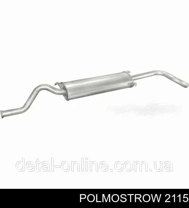2115 Polmostrow Середній глушник