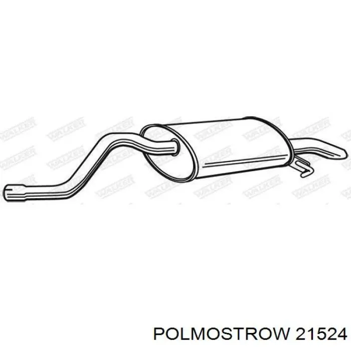 21524 Polmostrow Середній глушник