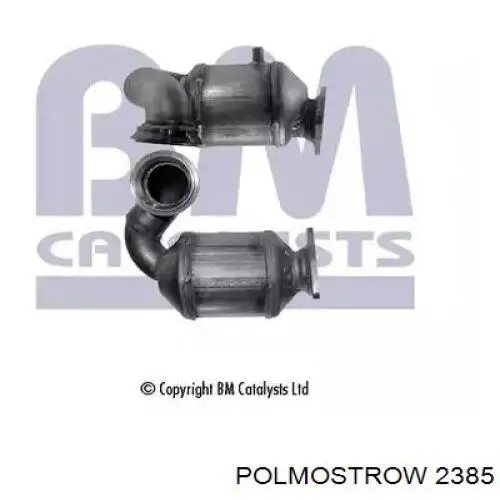 2385 Polmostrow Середній глушник