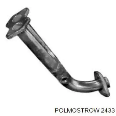 2433 Polmostrow Труба приймальна (штани) глушника, передня