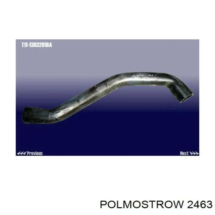Вихлопна труба Polmostrow 2463 ціна, від 59.43 USD