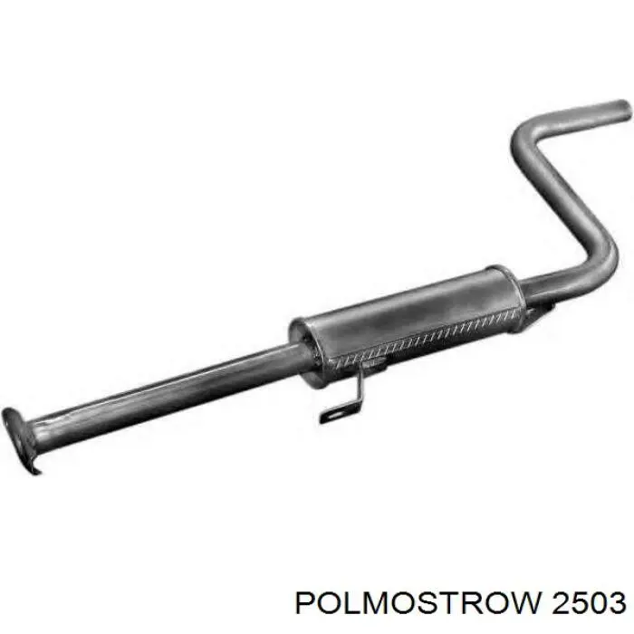 Купити 2503 Polmostrow Вихлопна труба