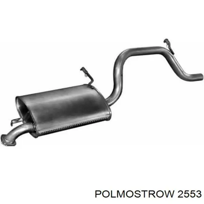 2553 Polmostrow Глушилка задня
