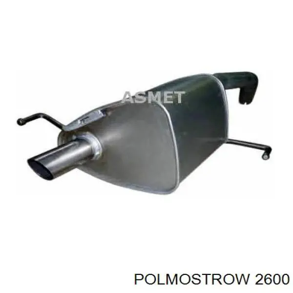 Глушник Polmostrow 2600 ціна, від 41.25 USD