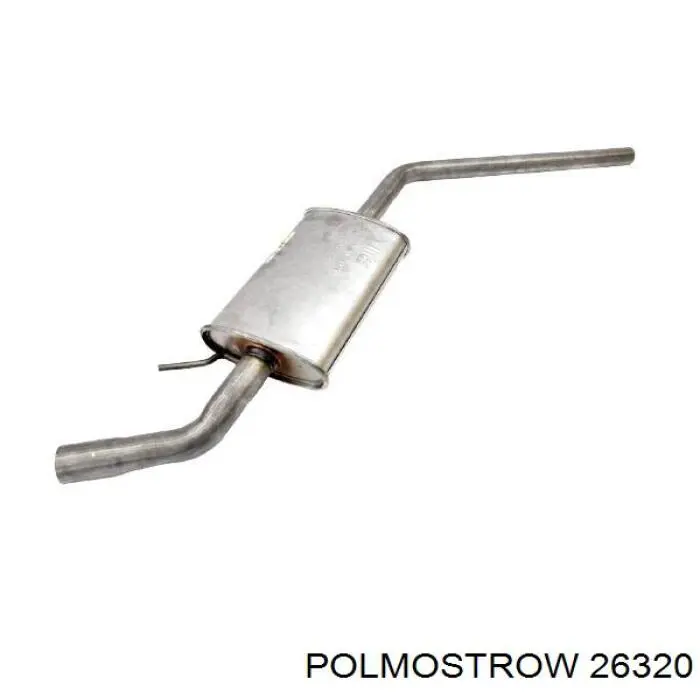 Вихлопна труба Polmostrow 26320 ціна, від 68.15 USD