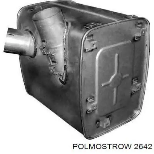 Вихлопна труба Polmostrow 2642 ціна, від 59.20 USD