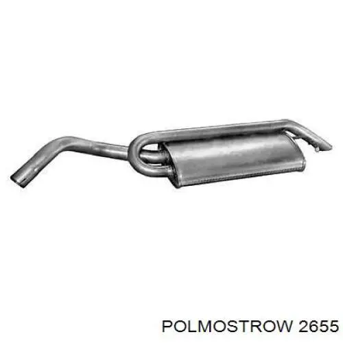 2655 Polmostrow Глушник передній