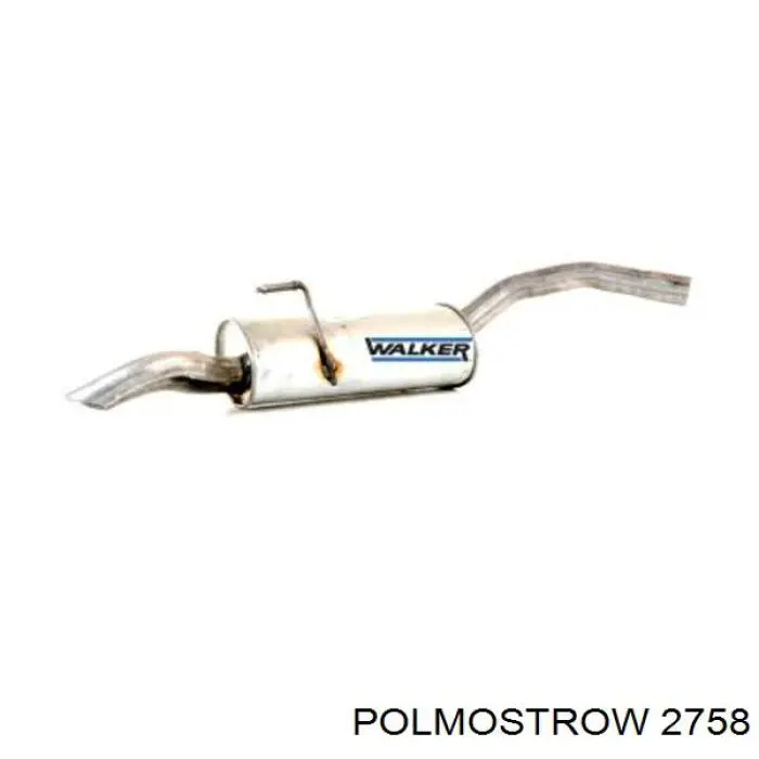 2758 Polmostrow Штани глушника передні