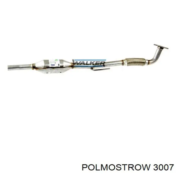 Вихлопна труба Polmostrow 3007 ціна, від 47.52 USD