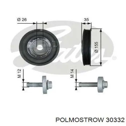 Глушник, центральна частина 30332 Polmostrow