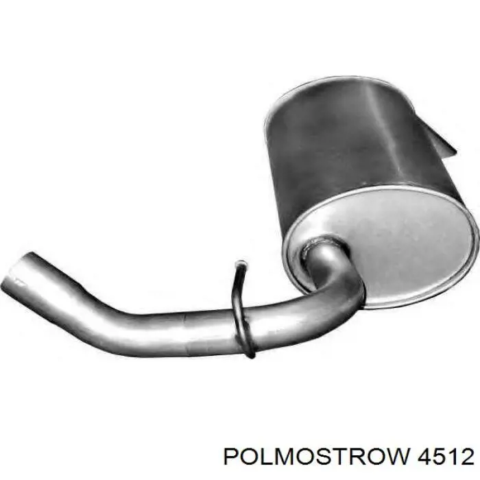 4512 Polmostrow Глушилка задня