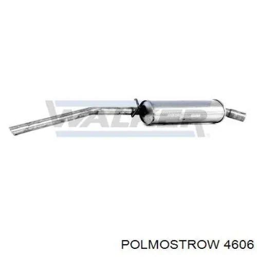 4606 Polmostrow Глушилка задня