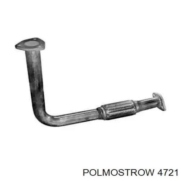 4721 Polmostrow Труба приймальна (штани) глушника, передня