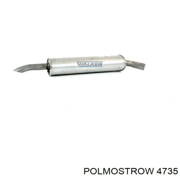 4735 Polmostrow глушник, передня частина