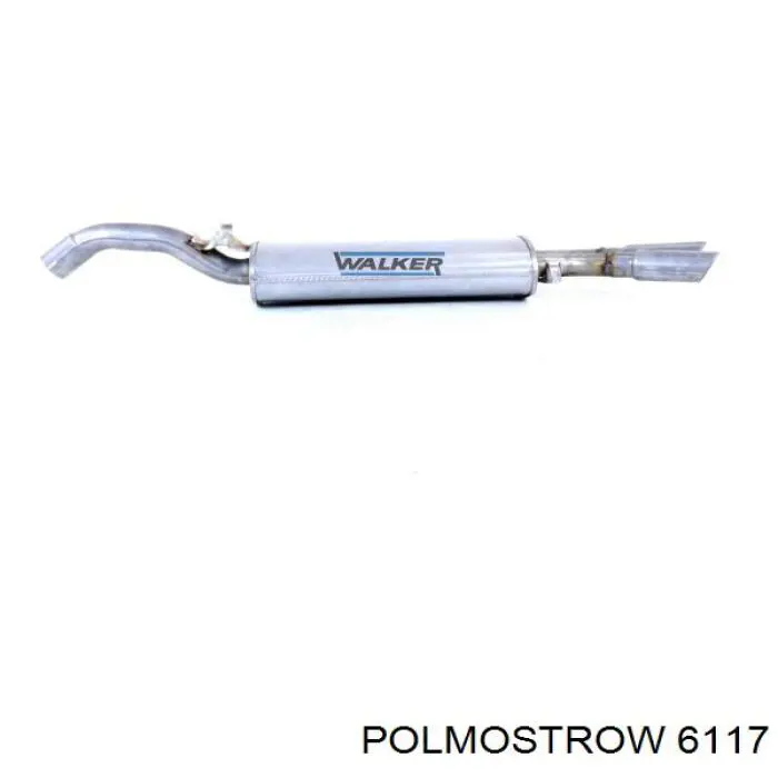 6117 Polmostrow Середній глушник