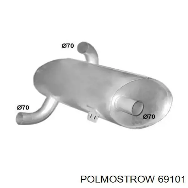  Polmostrow 69101 ціна, від 130.31 USD