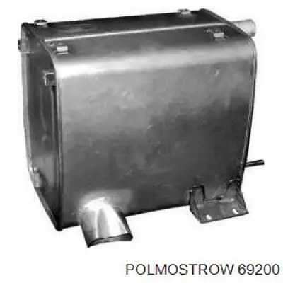  Глушник, задня частина Mercedes Benz Truck TRUCK ACTROS 