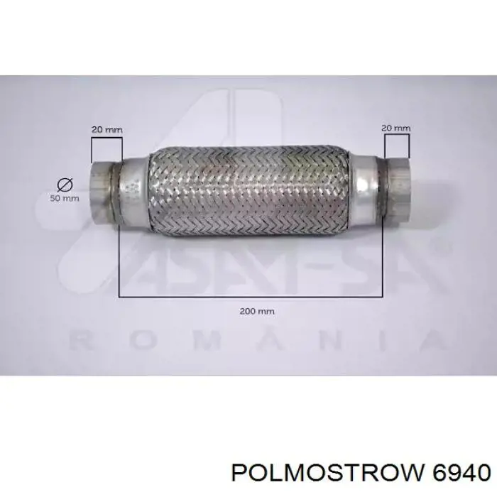 Глушник Polmostrow 6940 ціна, від 34.17 USD