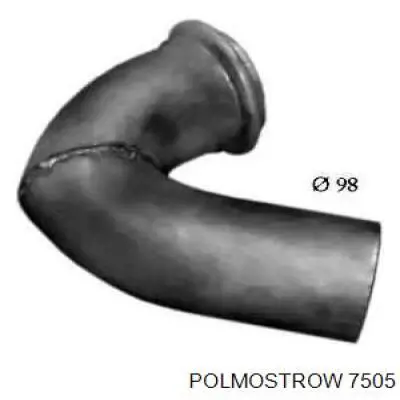 Вихлопна труба Polmostrow 7505 ціна, від 56.61 USD