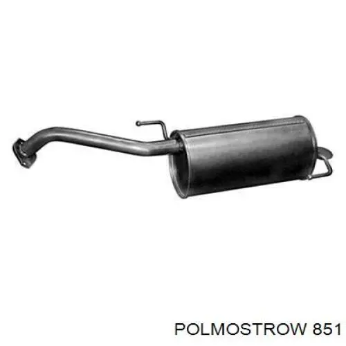 Купити 7243485 Ford Вихлоп