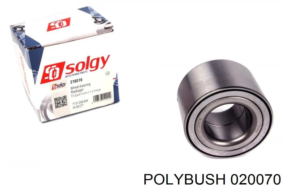 Сайлентблок нижнього важеля передньої підвіски Polybush 020070 ціна, від 10.23 USD