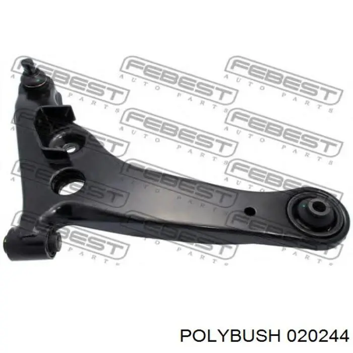 Сайлентблок переднього важеля 020244 Polybush