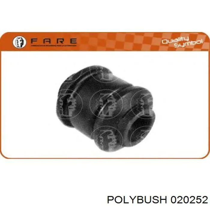 020252 Polybush Сайлентблок амортизатора заднього