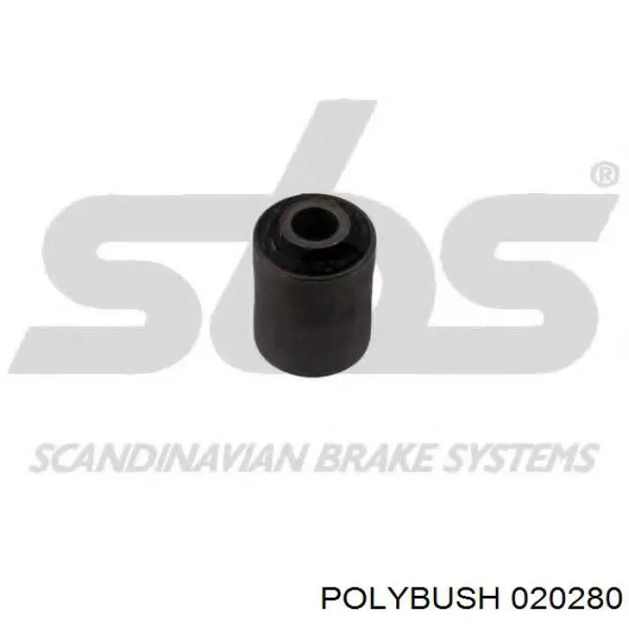 020280 Polybush Сайлентблок задньої тяги