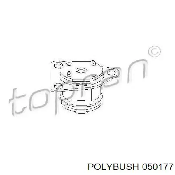 Сайлентблок передній балки/підрамника 050177 Polybush