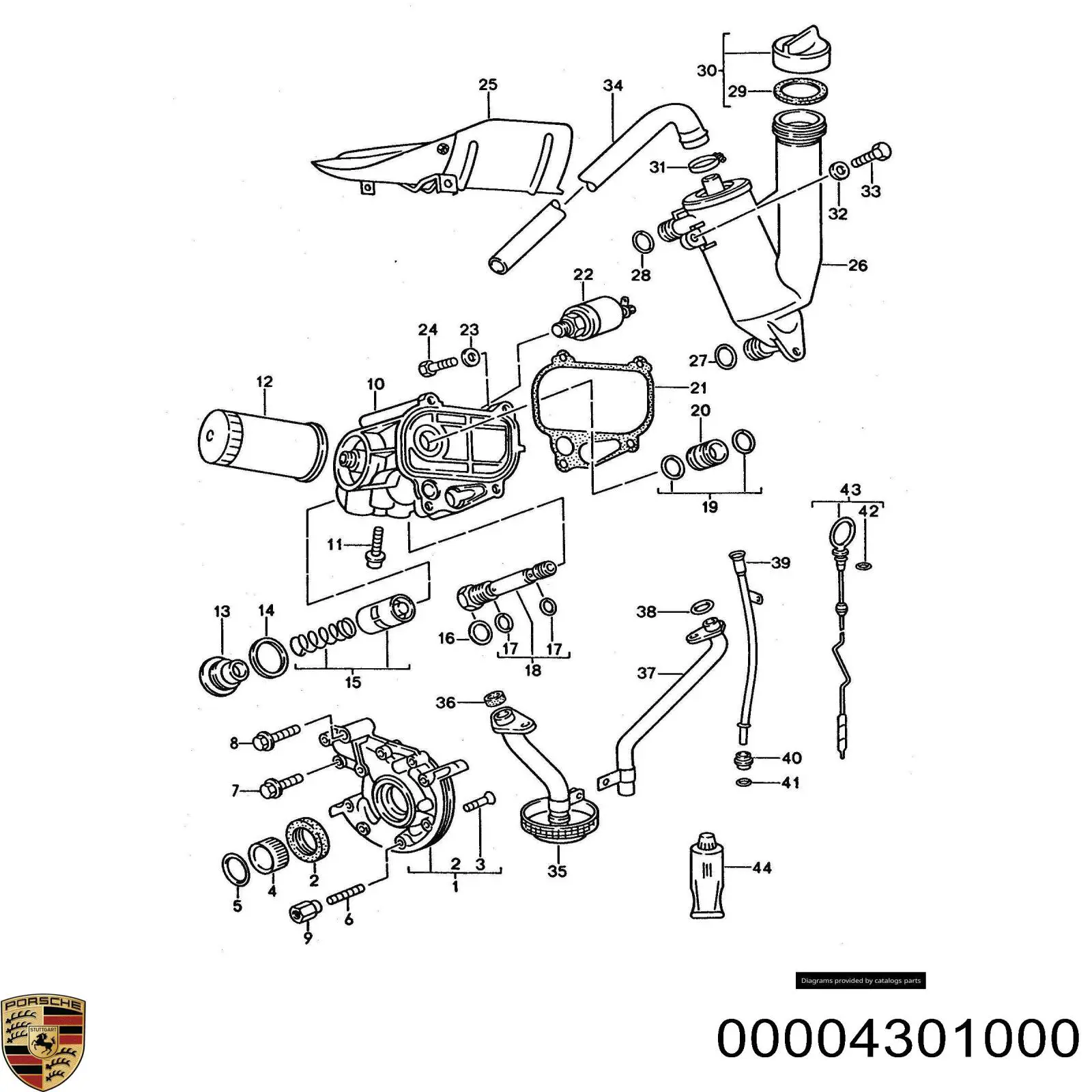  00004301000 Porsche