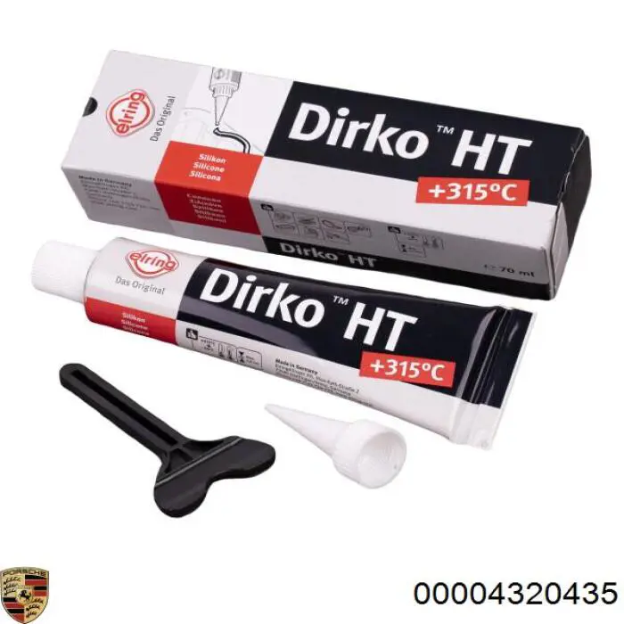 Герметик силіконовий Porsche 00004320435 ціна, від 6.69 USD