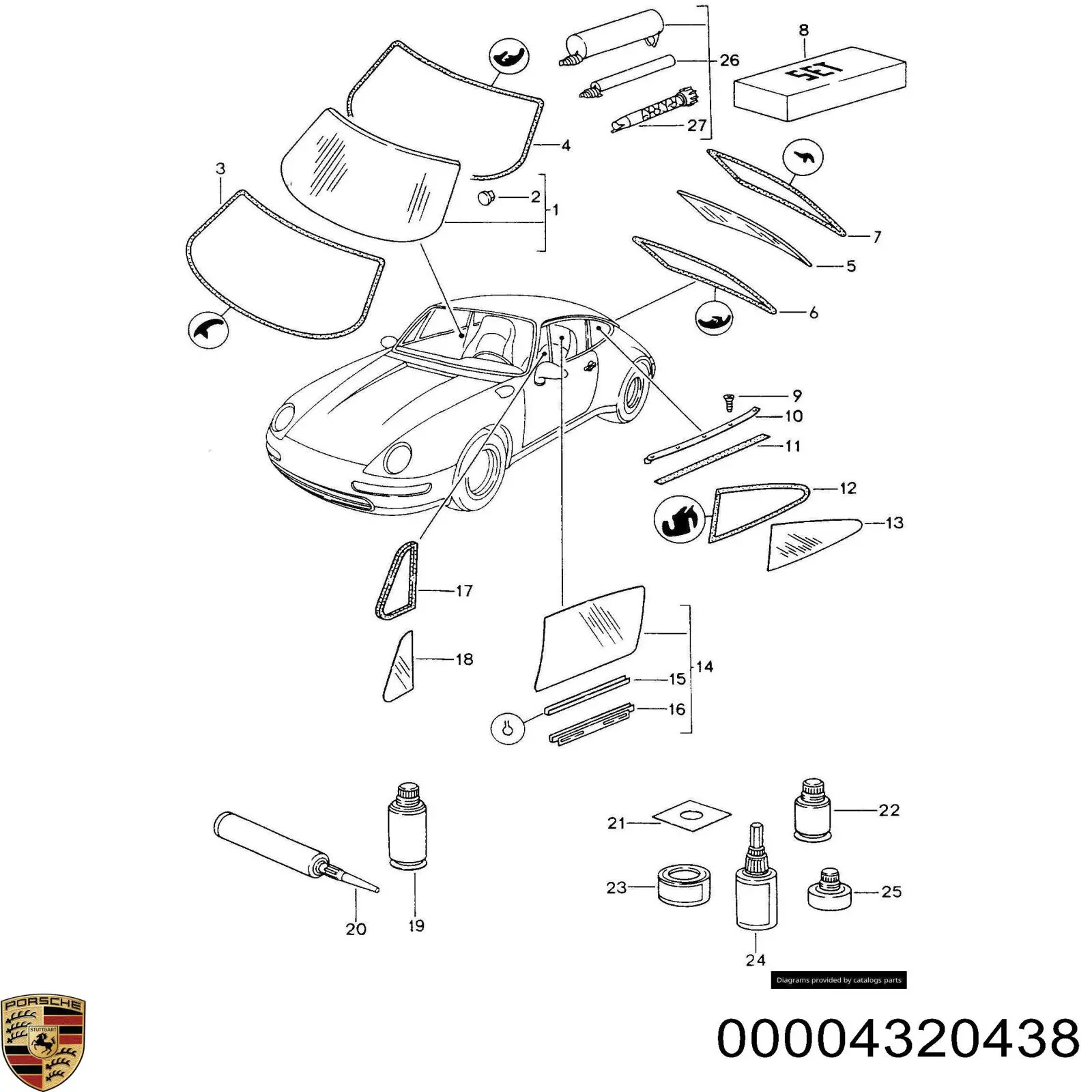00004320438 Porsche 