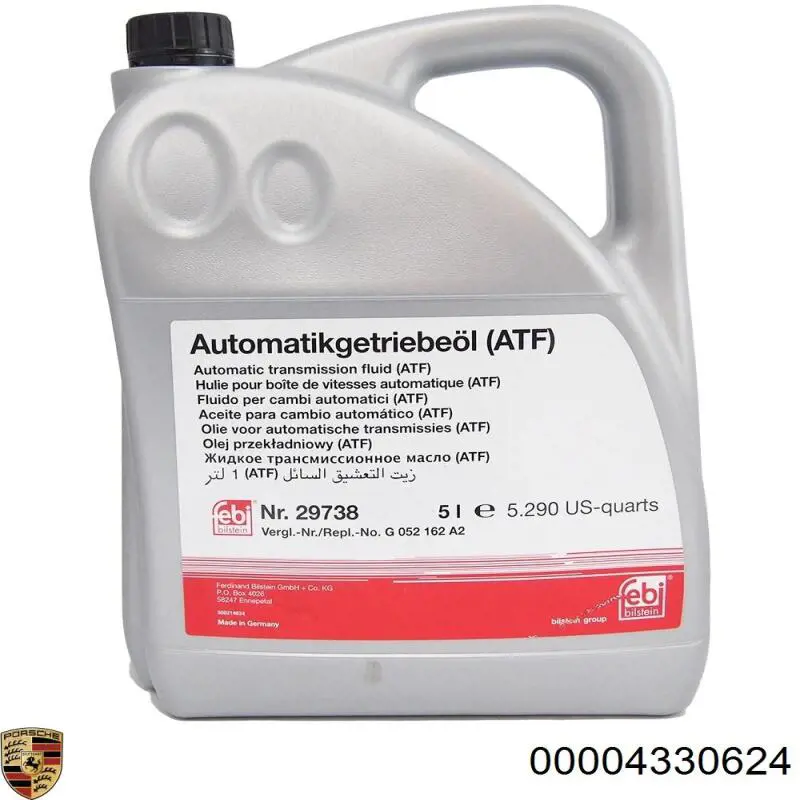 Купити 00004330624 Porsche Масло коробки передач